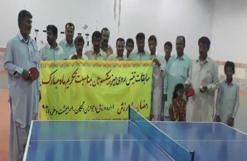 برگزاری مسابقات تنیس پیشکسوتان در شهرستان دلگان  