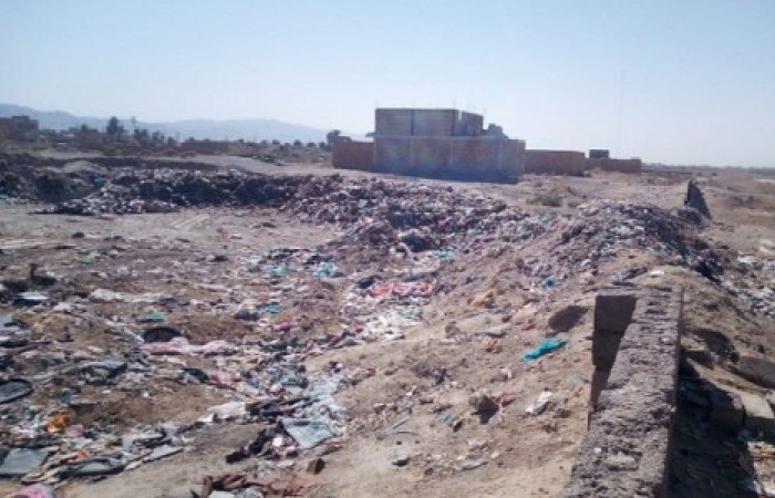 محیط زیست اخطاریه صادر کرد/ ابراز نگرانی اهالی جهادآباد از دپو زباله های آلوده به کووید 19!