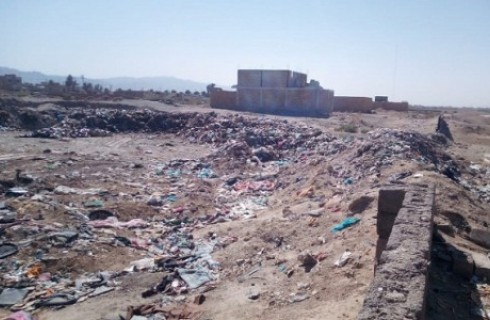 محیط زیست اخطاریه صادر کرد/ ابراز نگرانی اهالی جهادآباد از دپو زباله های آلوده به کووید 19!
