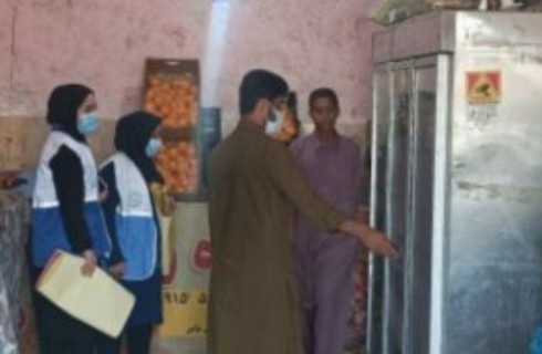 بازدید از مراکز فروش مواد غذایی دلگان تا پایان ماه رمضان ادامه دارد
