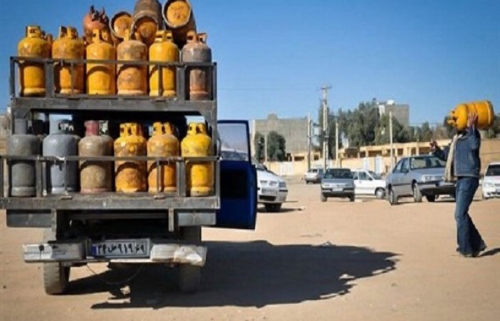 تامین و توزیع سیلندر گاز بعد از هفت روز در شهرستان دلگان