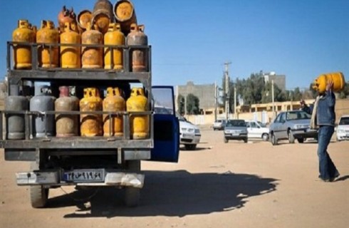 تامین و توزیع سیلندر گاز بعد از هفت روز در شهرستان دلگان