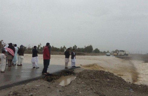 بازگشایی محور ارتباطی 25 روستای غرب بخش جلگه چاه هاشم دلگان