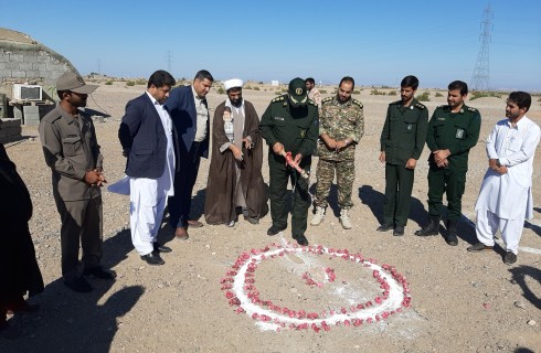 کلنگ زنی ۴۵‌واحد مسکونی ویژه محرومان در شهرستان دلگان